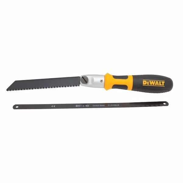 Stanley DeWalt 10 in. Carbon Steel Multi-Use Saw 24 TPI 2 pc DWHT20542 - main